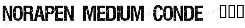 NoraPen Medium Conde字体转换